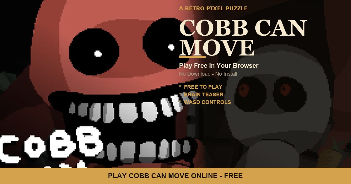 Cobb Can Move - free browser game