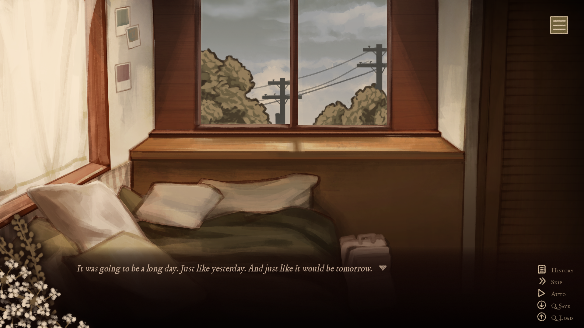 A Gentle Fall opening scene that sets the campus rhythm - long walks, quiet libraries, and the first line of patient attention.