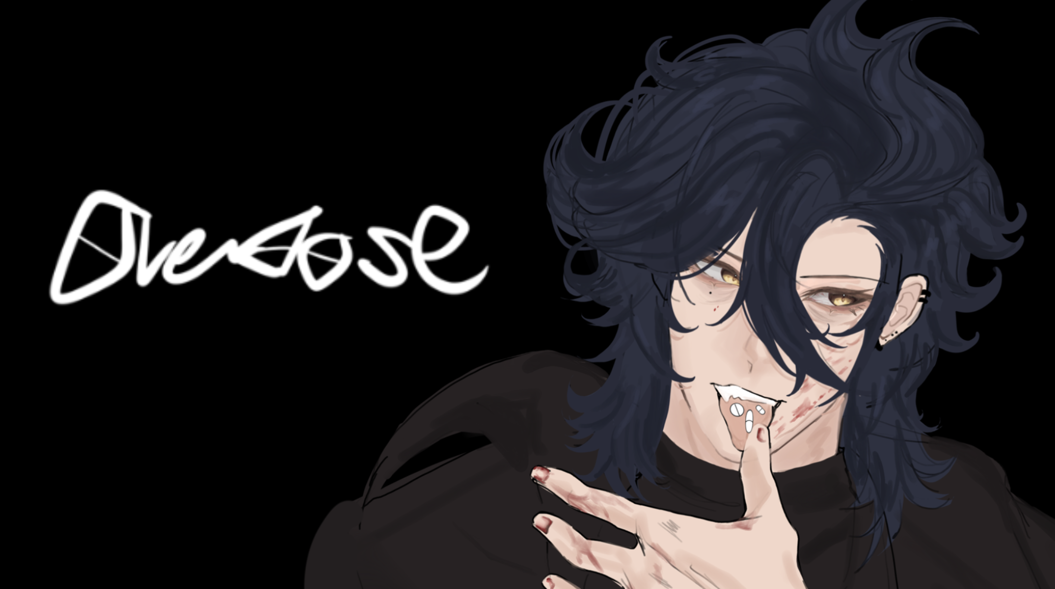OVERD0SE - free browser horror visual novel