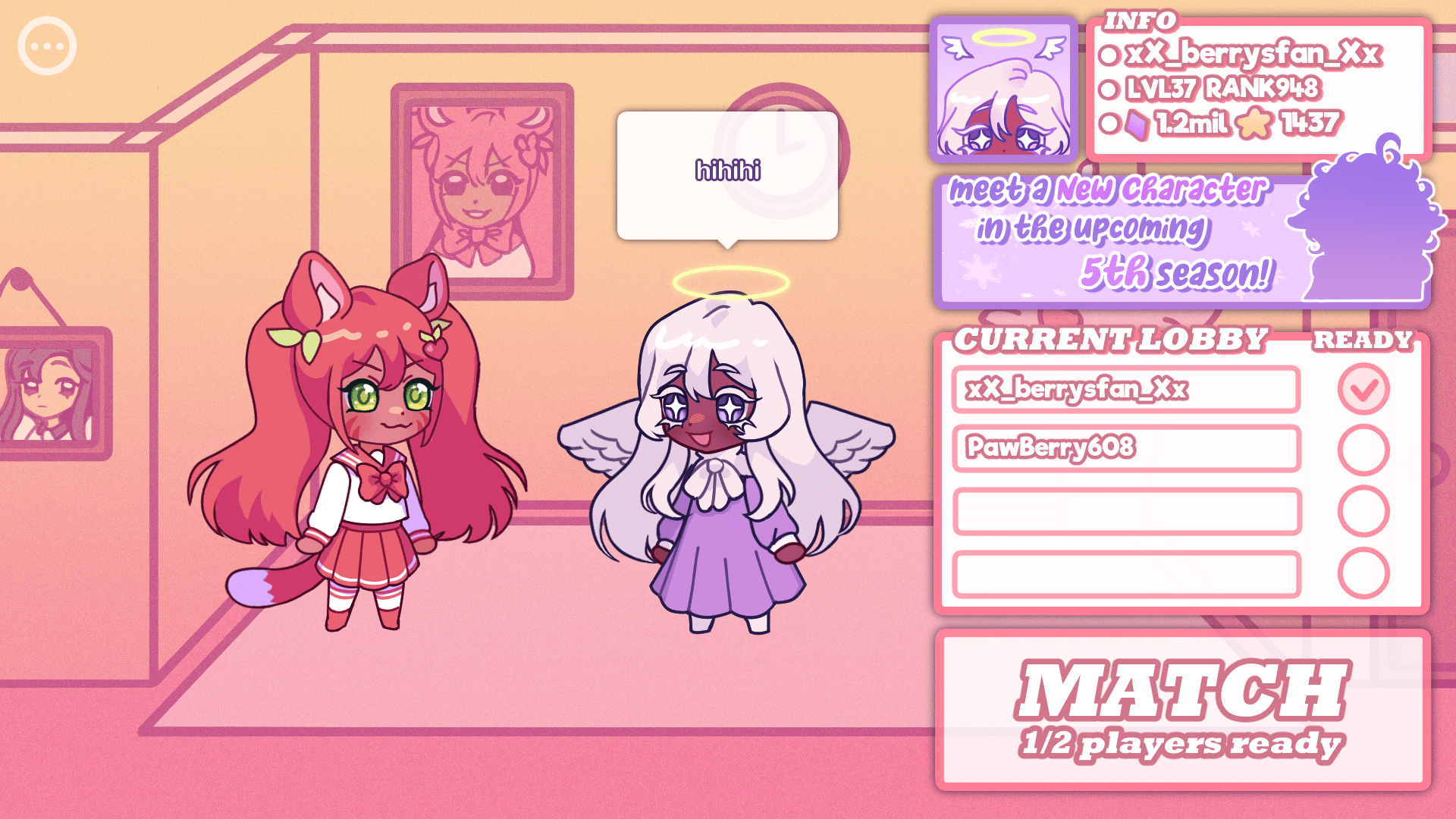 An Online Obsession opening scene with the chat window up, years of online friendship in the scrollback, and the day of the meetup marked at the top of the calendar.